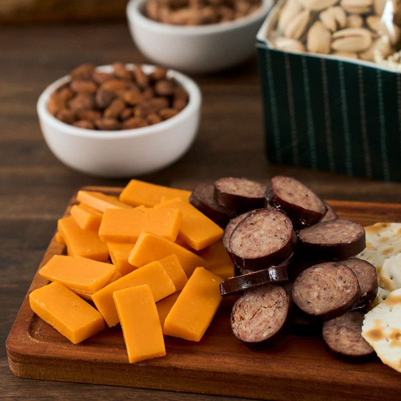 Charcuterie and Nuts Gift Tower