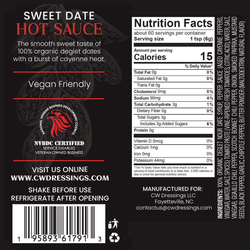 Sweet Date Hot Sauce