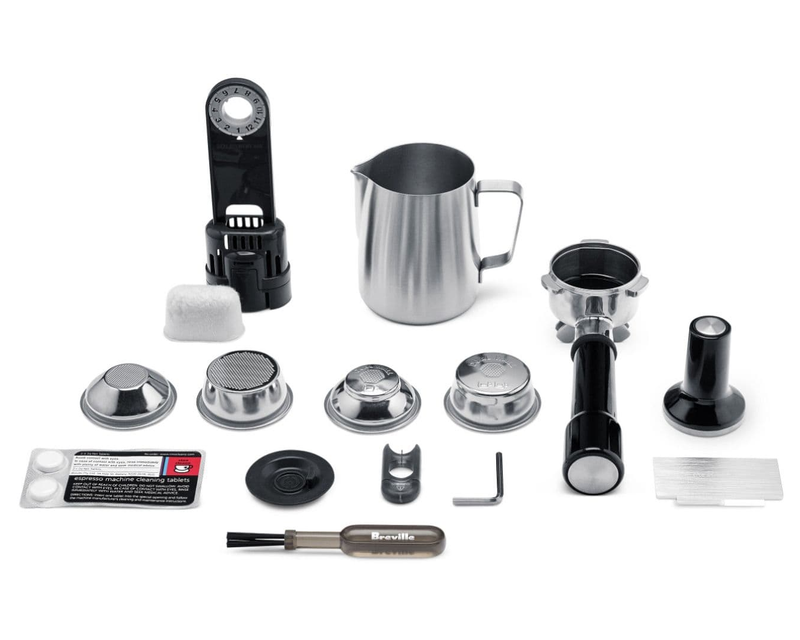The Barista Express Expresso Machine with 15 Bars of Pressure, Milk Frother and Integrated Grinder