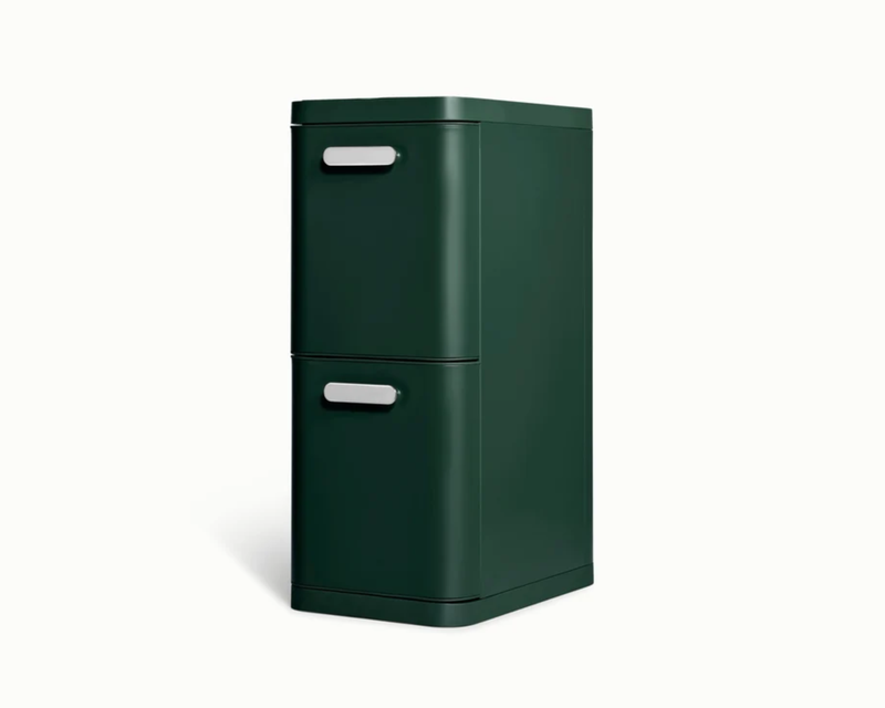 45L 2-Drawer Recycling Bin