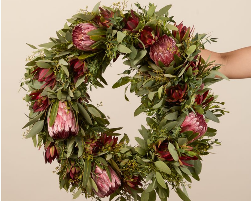 Protea Fresh Wreath Original