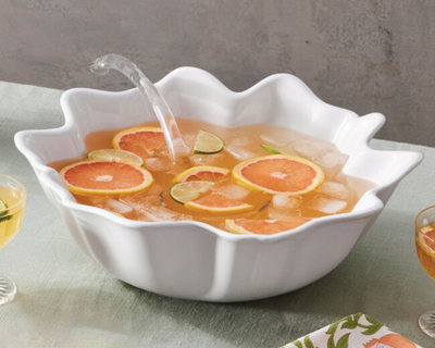Iris Collection Serving Bowl