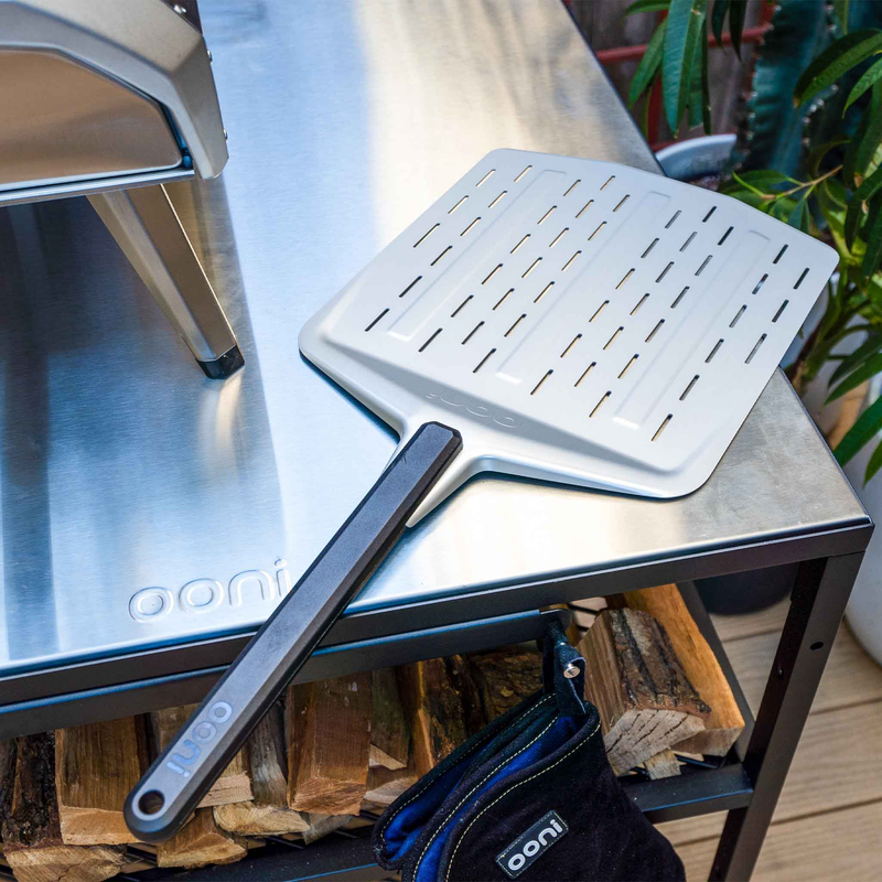 14" Perforated Pizza Peel