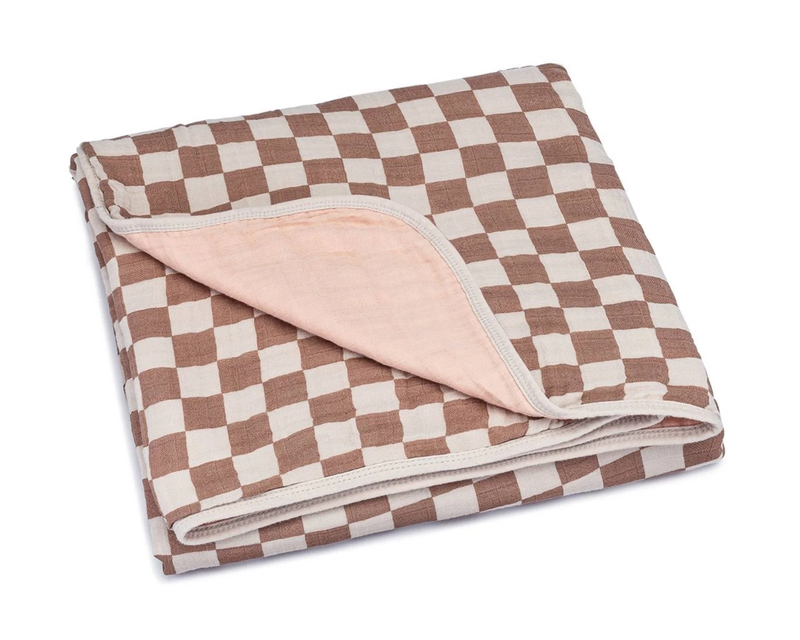 100% Muslin Cotton Baby Quilt