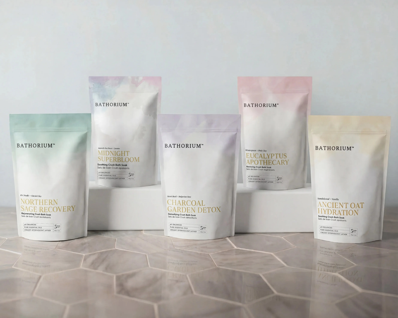 The Crush 5-Pack Bath Soak Gift Bundle