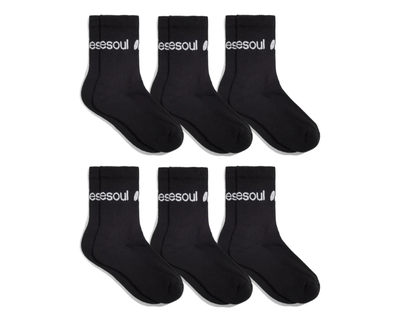 High Sock 6-Pack Solid