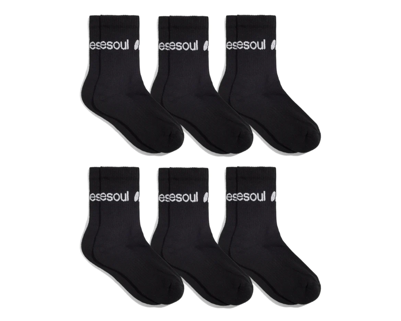 High Sock 6-Pack Solid