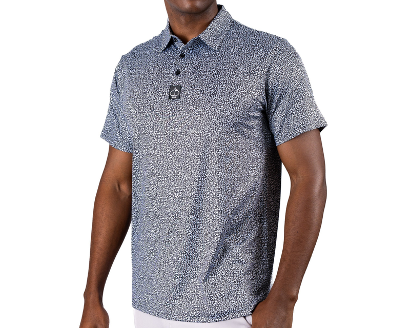 Coral Cascades Men's Performance Golf Polo