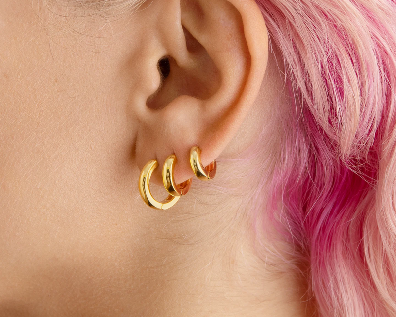 Chunky Hoop Set