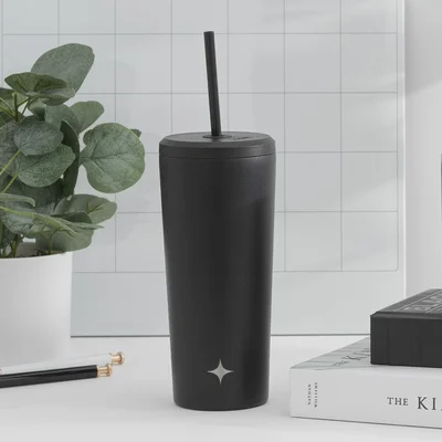 24oz Vacuum Insulated Tumbler with Lid & Straw