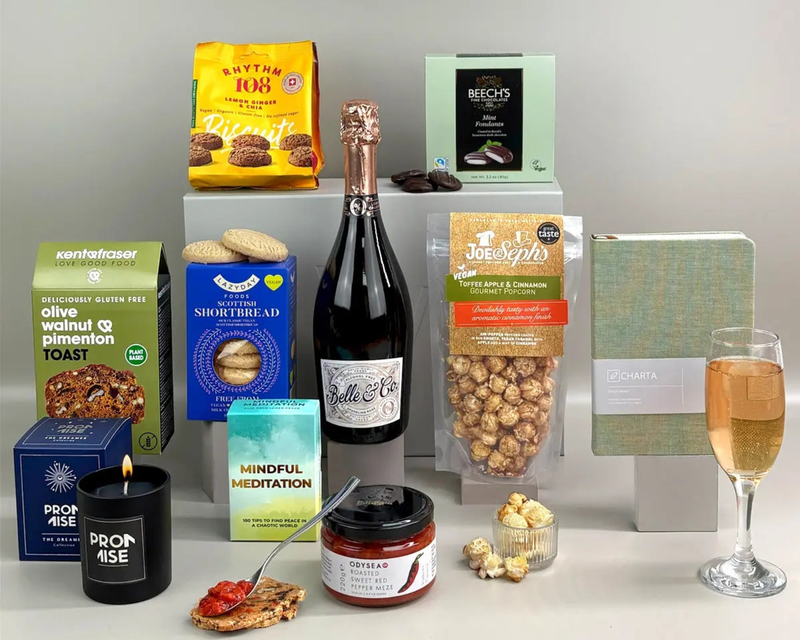 Vegan and Gluten Free Flourish Luxury Food Gift Hamper