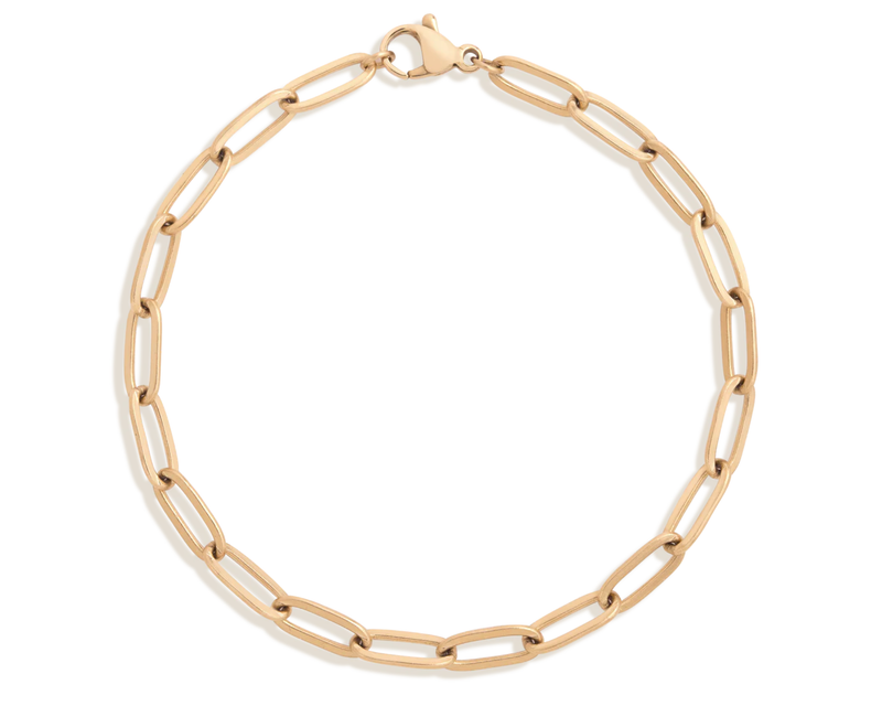 Unbreakable Paperclip Chain Bracelet