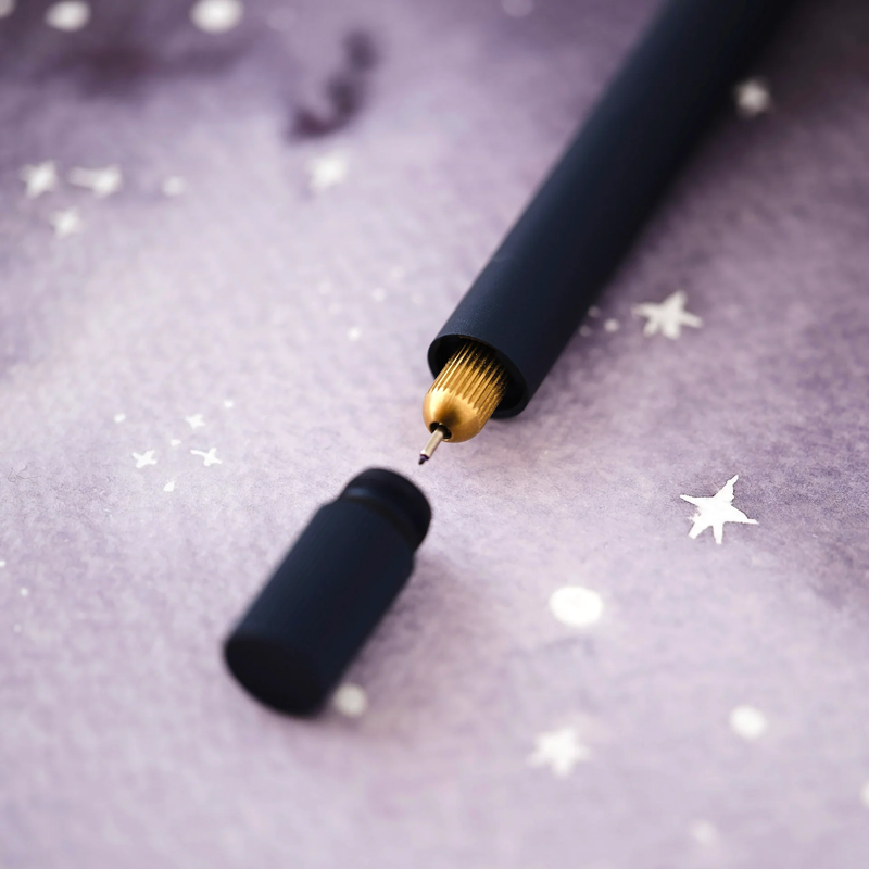 Lumos Mini Refillable Fineliner, Writing and Brush Pen