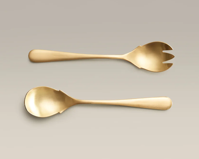 Serving Fork and Spoon