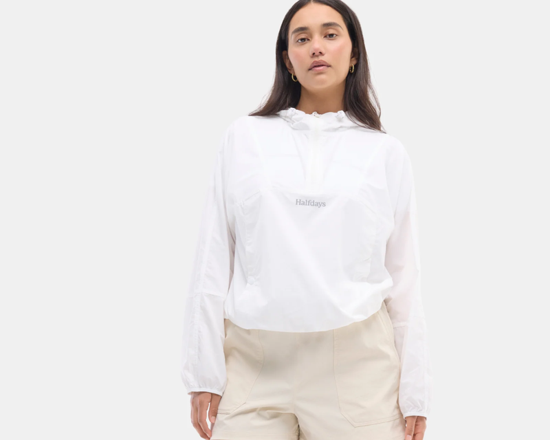 Joyner Windbreaker, White
