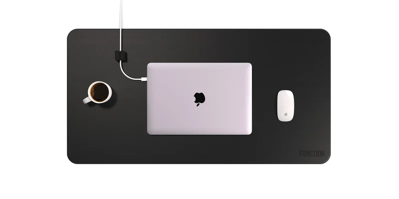 Function101 Desk Mat Pro + 1 Magnetic Cable Block Cable Manager