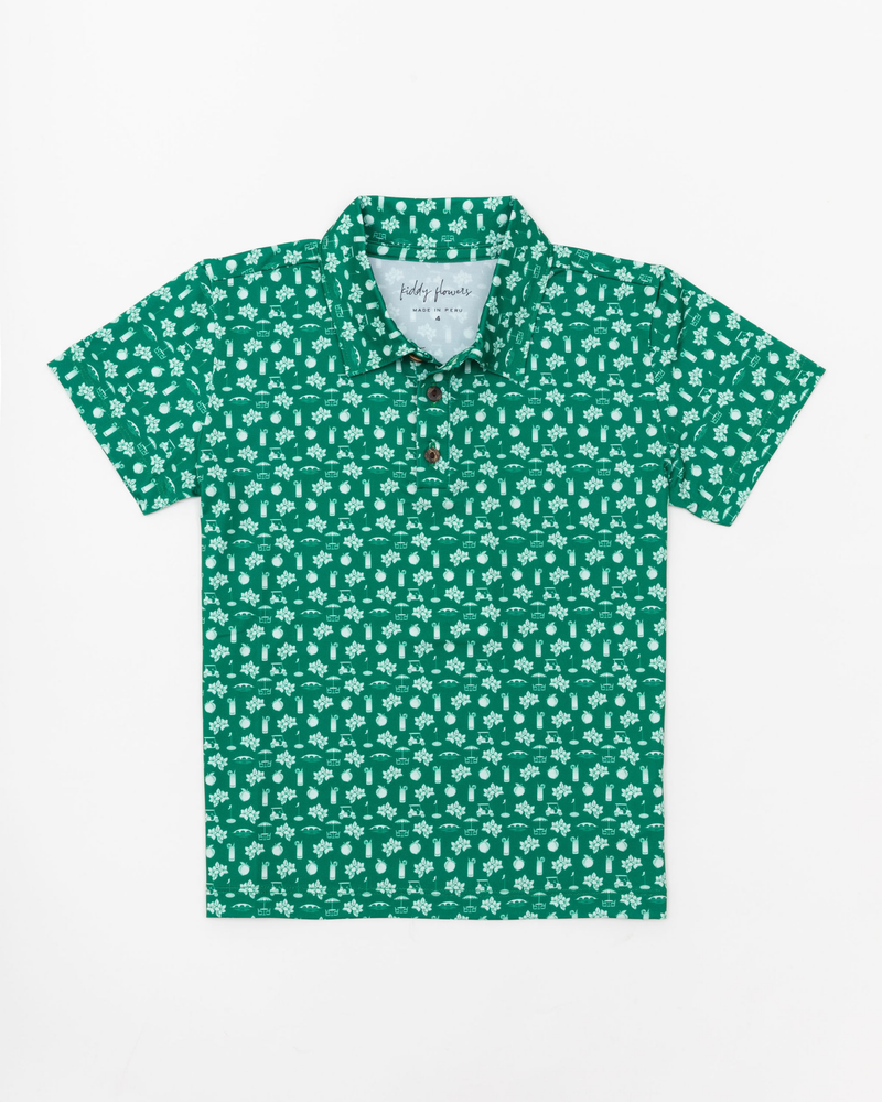 The Country Club Unisex Kids Golf Polo