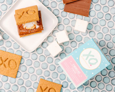 Gourmet S'Mores Kit with Roasting Sticks and Food-Grade Fuel