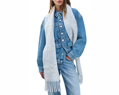 Nora Twisty Fringe Scarf