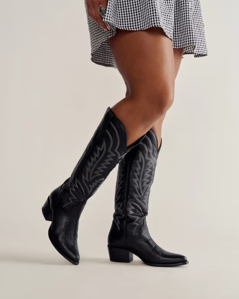 Women's The Abby Wide Calf, Midnight