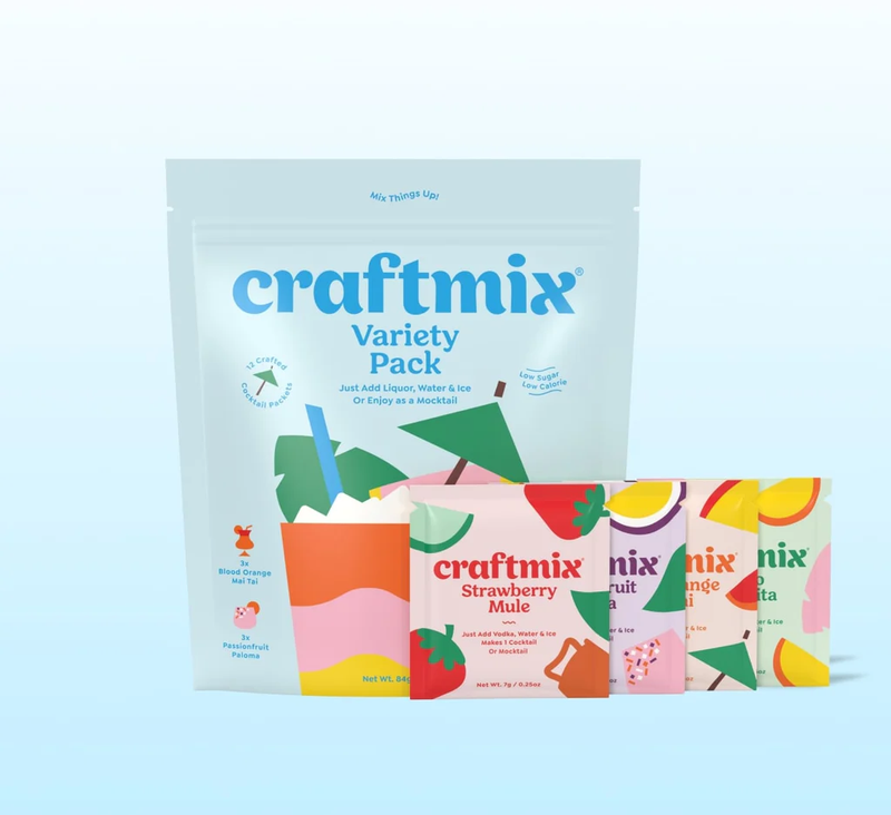 Cocktail and Mocktail Mixers Of Choice, 24 Pack