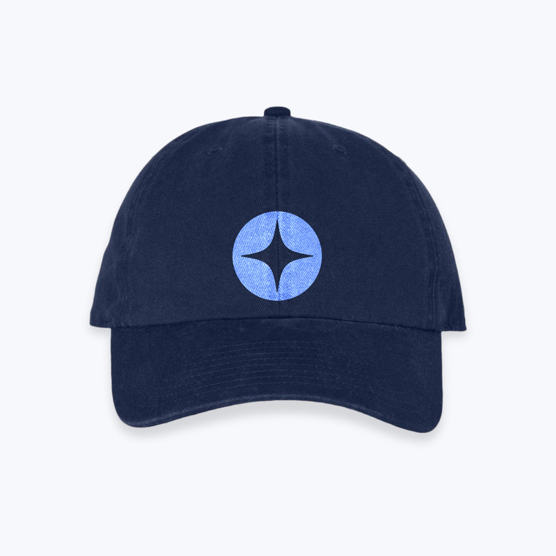 Embroidered Cotton Dad Cap