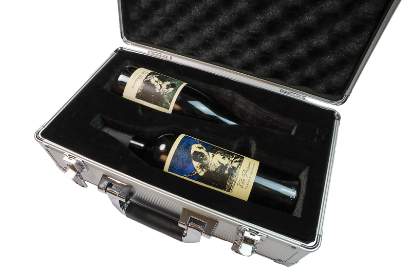 Two Bottles of Prisoner with VinBottle Black Aluminum Case