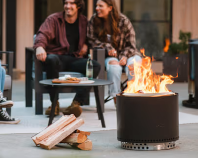 Bonfire Fire Pit 2.0 + Stand, Ash