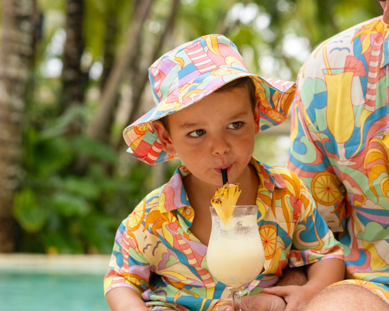 The Paradiso Kids Bucket Hat UPF 50+