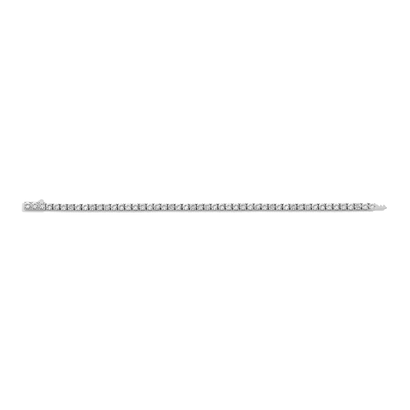 Unbreakable Lab Grown White Sapphire Tennis Bracelet