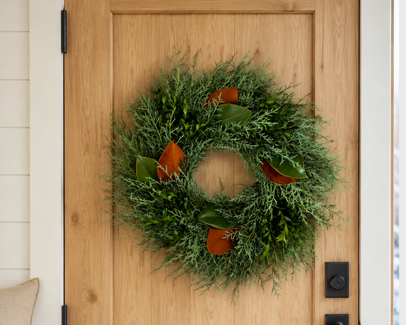 Pre-Order The Merry Fresh Holiday Wreath (22")