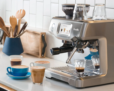 The Barista Touch Espresso Machine with 9 Bars of Pressure, Milk Frother and Integrated Grinder