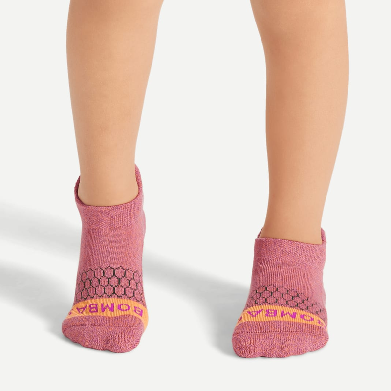 Junior Marl Ankle Sock 4-Pack