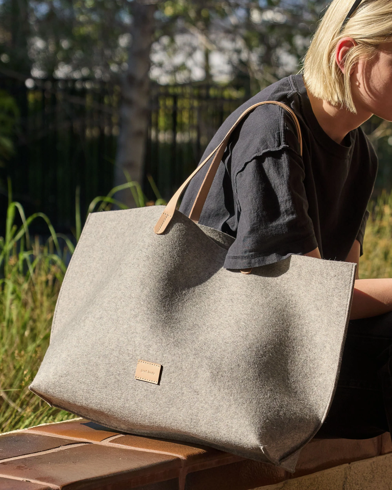 Hana Merino Wool Boat Bag