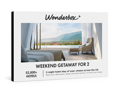 2 Night Hotel Stay Weekend Getaway for 2