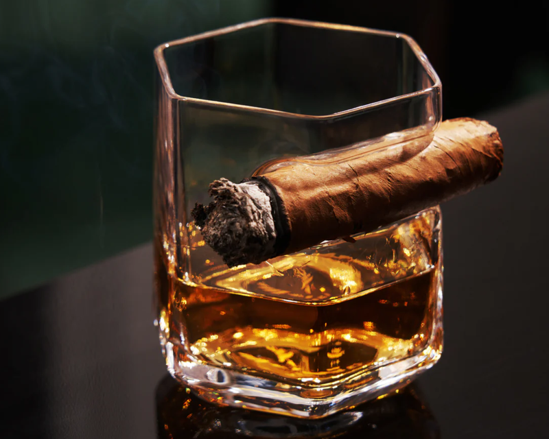 Crystal Cigar Glass