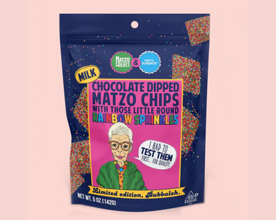 Chocolate Covered Matzo Chips