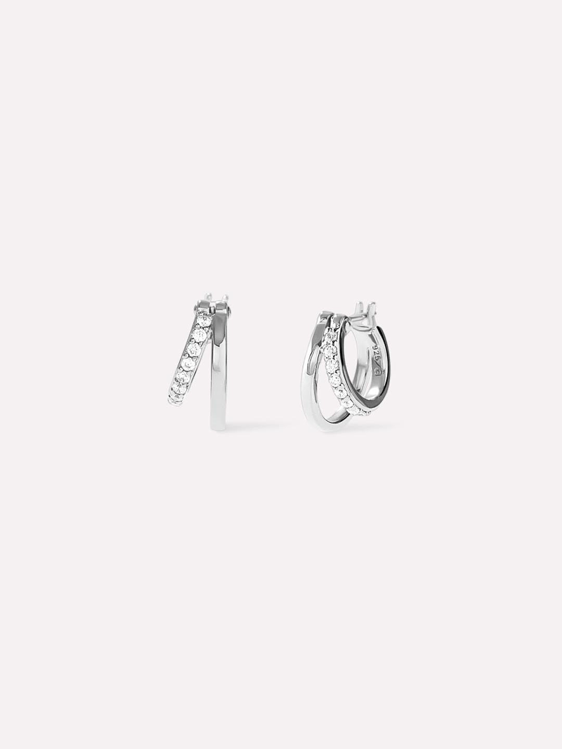 Toda Mini Double Hoop Earrings