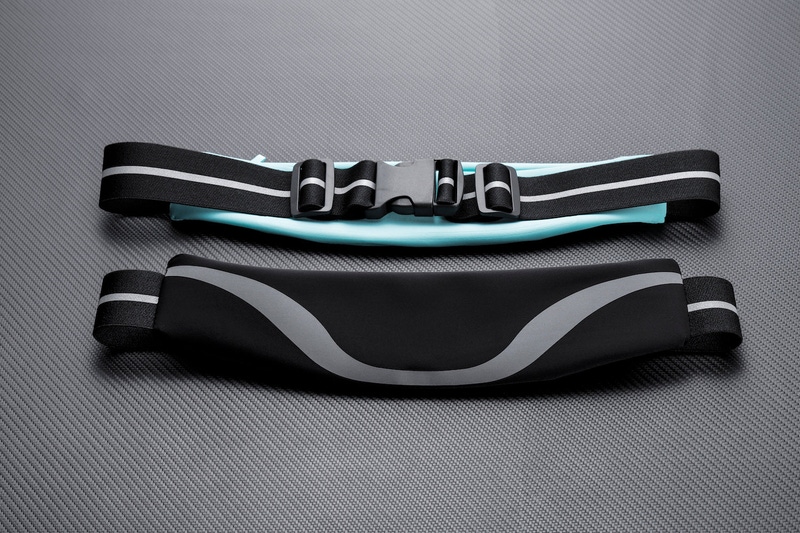 Water-Resistant Sport Running Belt with Reflective Strip
