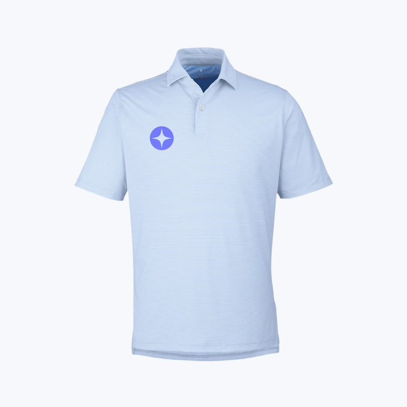 Fairway & Greene USA Made Mini Stripe Tech Polo