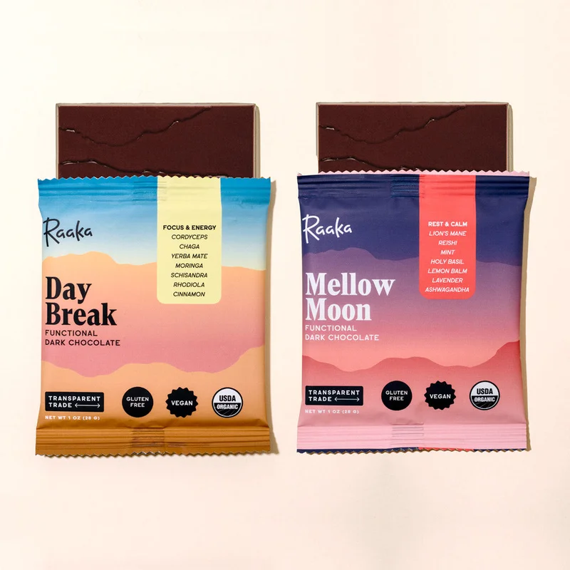 Functional Dark Chocolate Mixed Box of 10