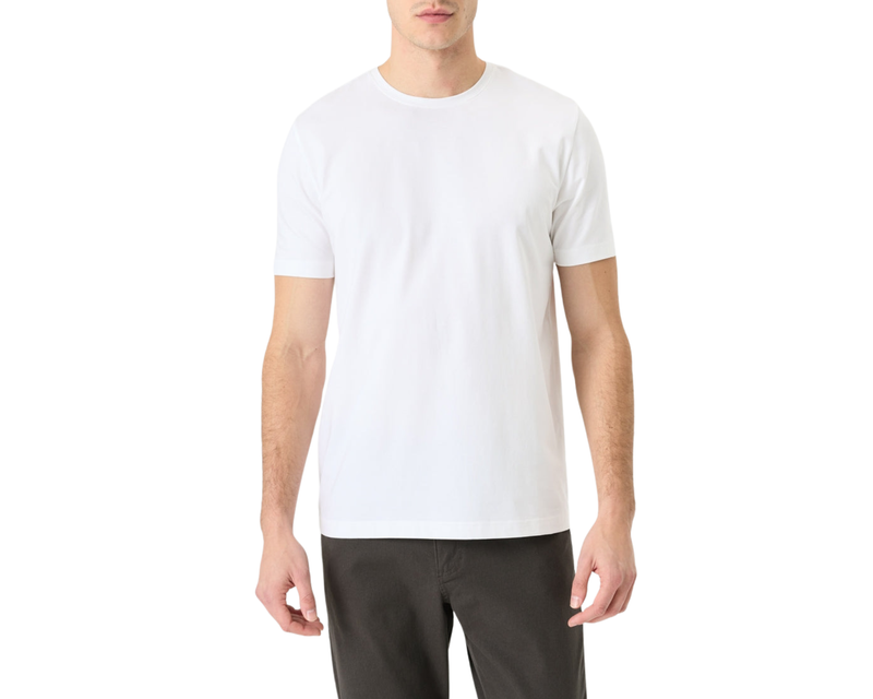 Men's Organic Luxe Essential Classic Fit Crewneck Tee, White