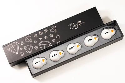 Milk & Cookies Chocolate Snowmen