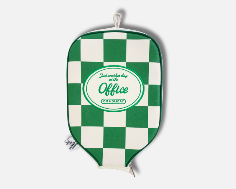 Leather Pickleball Paddle Cover