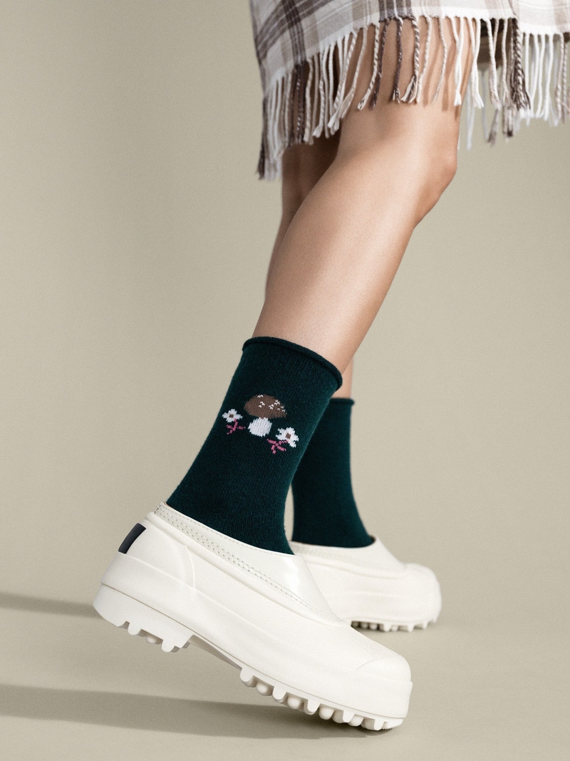 Women's Cashmere Crew Sock
