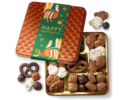 Pre-Order Thanksgiving Assorted Chocolate Gift Tin