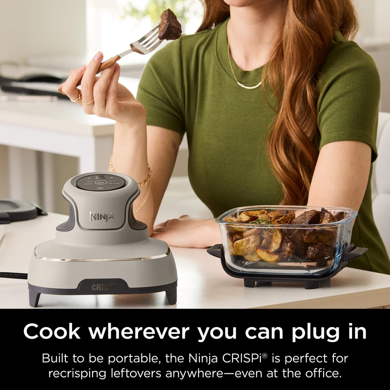 Crispi 4-in1 Portable Glass Air Fryer