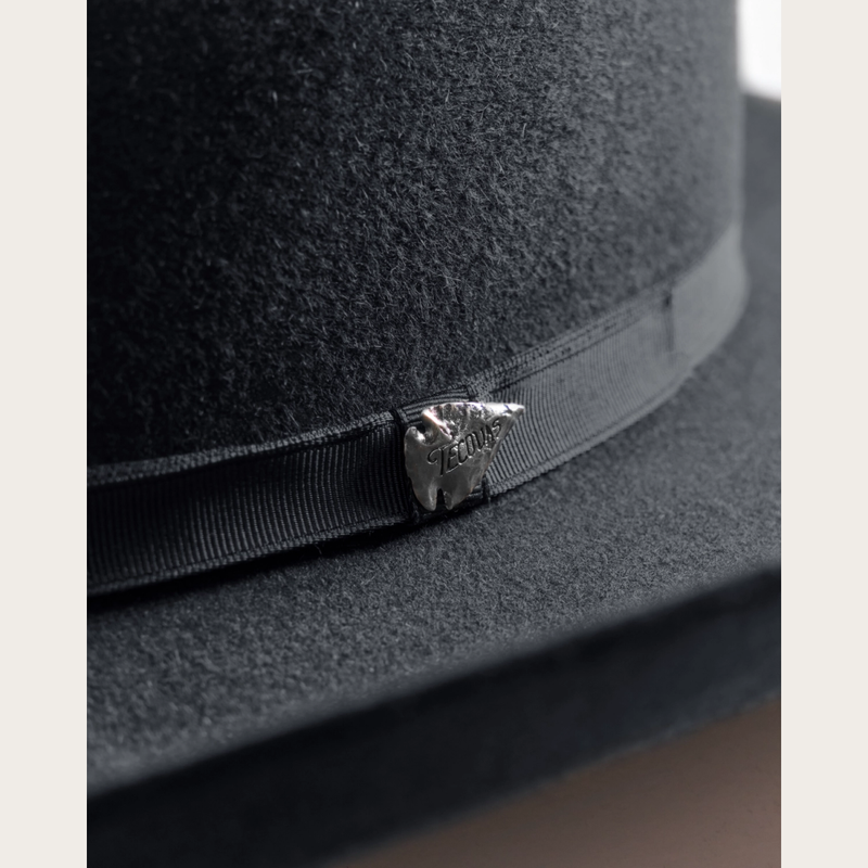Cattleman Fur Cowboy Hat, Black