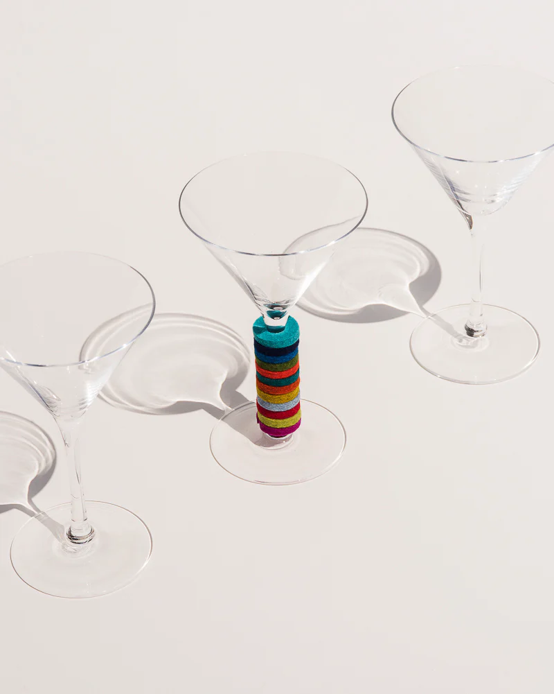 Merino Wool Wine Marker Set