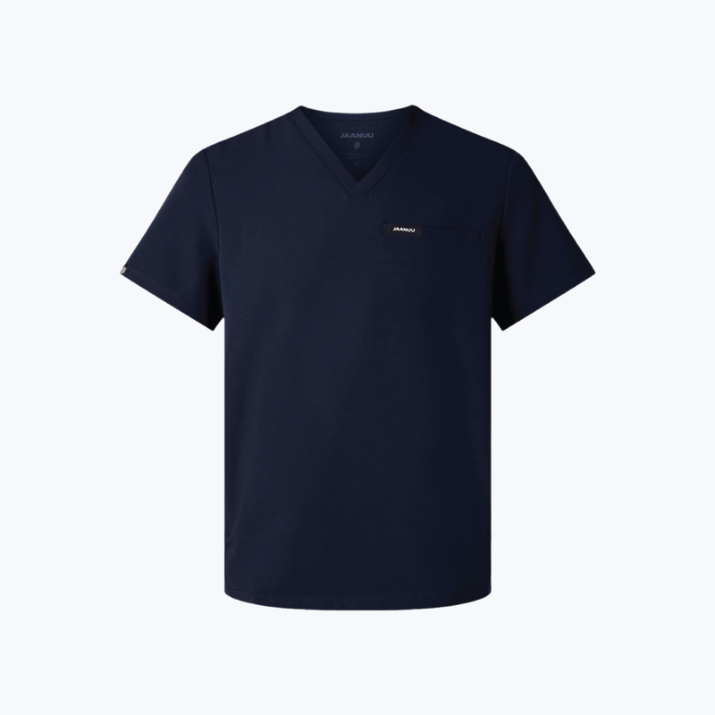 Branded Jaanuu Platt 3-Pocket Scrub V-Neck Top